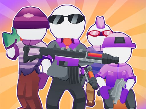 Agents io gameplay screenshot showing key features and visual style