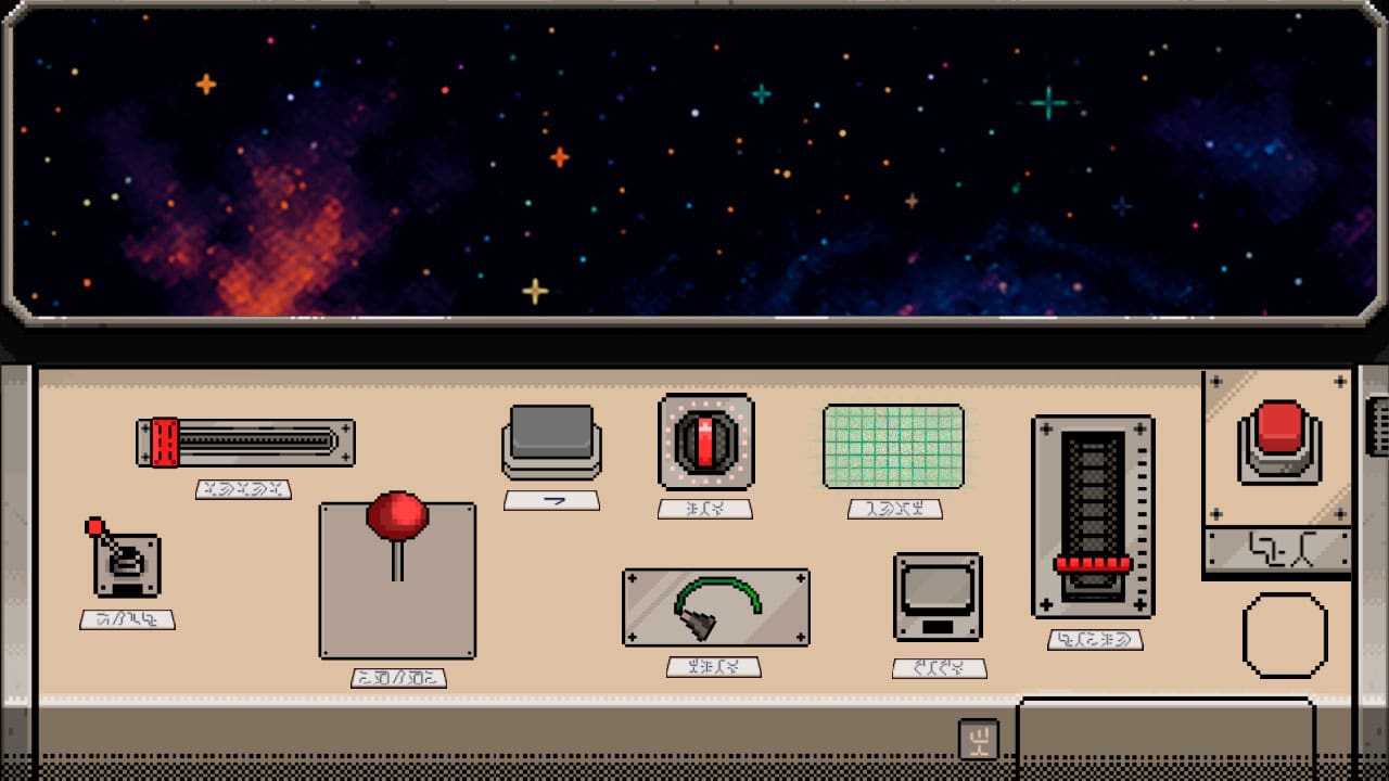 Alien Intelligence Test gameplay screenshot showing key features and visual style