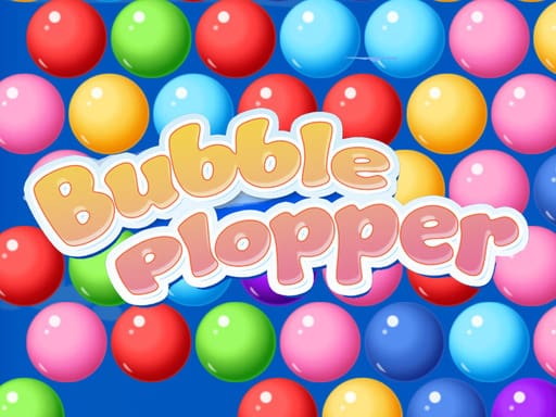 Bubble Plopper gameplay screenshot showing key features and visual style