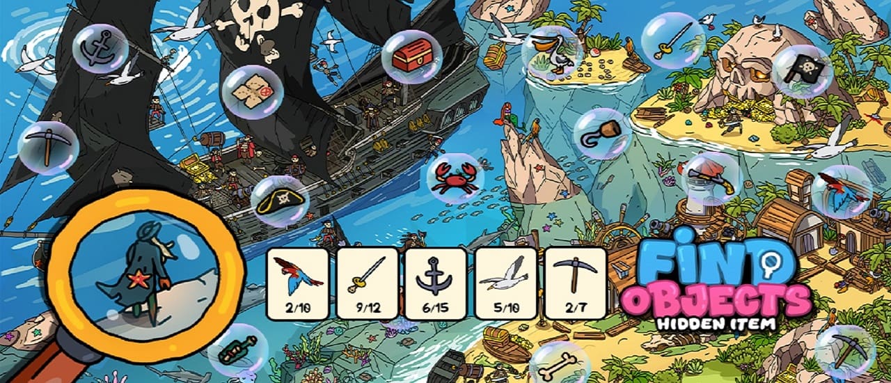 Find Objects - Hidden Item gameplay screenshot showing key features and visual style