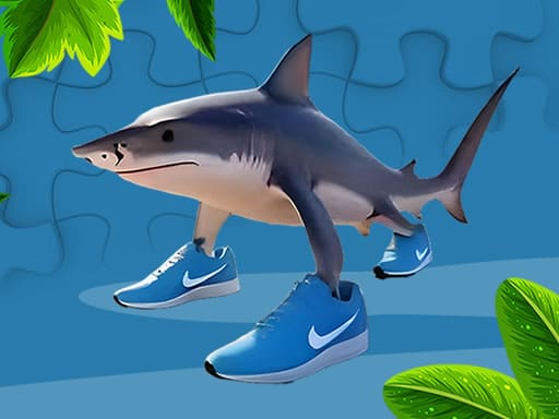 Italian Brainrot Jigsaw gameplay screenshot showing key features and visual style