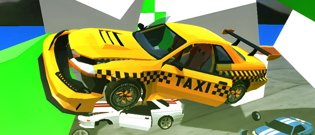 Survival Racing: Extreme Road gameplay screenshot showing key features and visual style